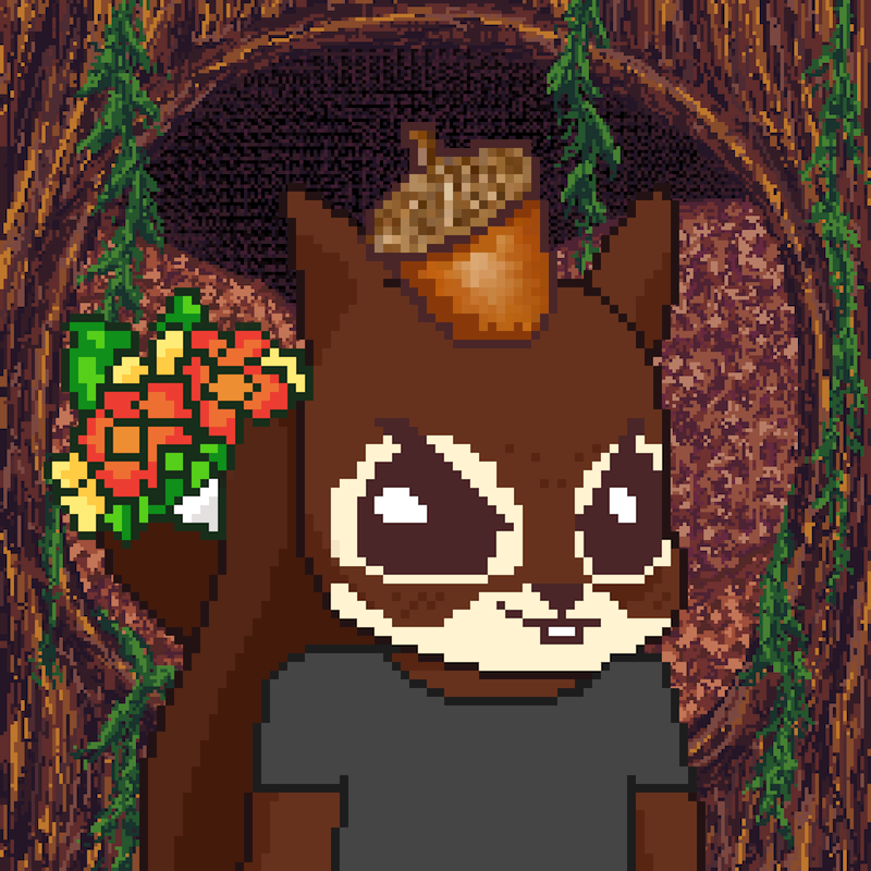 Pixel Squirrels #1436